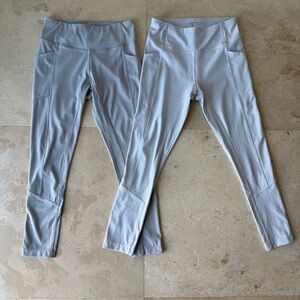 Mondetta Silver Gray Light Gray Activewear.